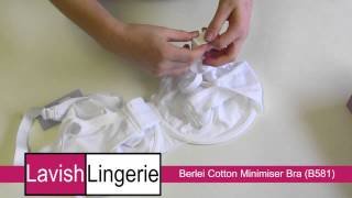 Berlei Cotton Minimiser Bra B581 White [upl. by Gualterio]