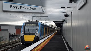 First Day of Trains at East Pakenham Station  Melbourne Trains [upl. by Jocelyn86]