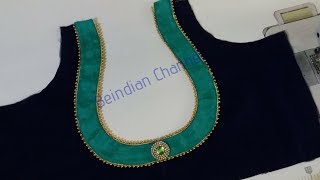 Very Beautiful Matka Gala Design Blouse Cutting amp Stitching [upl. by Ailegra551]