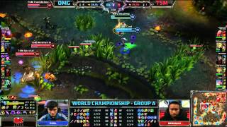 OMG vs TSM  OMG vs Team Solomid  Worlds 2013 Day 5 group A  Season 3 Championship S3 D5G5 VOD [upl. by Norra]