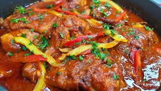 CHICKEN CACCIATORE  Italian recipe my way [upl. by Rochus]