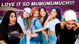 MAMAMOO mumumumuch 하늘 땅 바다만큼 MV REACTION 👩🏻‍🦲🎵💕 마마무 [upl. by Cochrane]