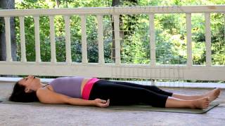 Beginners Yoga  Savasana corpse pose [upl. by Mairem]