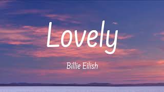 Billie Eilish Khalid  Lovely  Lyrics [upl. by Millburn]