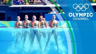 The camera technology bringing Synchronised Swimming to another level  The Tech Race [upl. by Yenroc547]