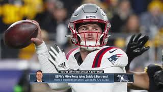 Reiss Zappe Gave Pats Best QB Performance vs Steelers  Zolak amp Bertrand [upl. by Culley]