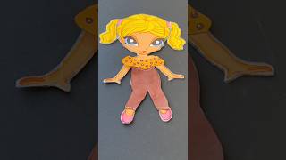 Beautiful clothes for a paper dolldo it yourselfshorts paperdoll paperdolls art diy draw [upl. by Netsyrc162]