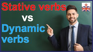 Stative verbs vs Dynamic verbs  List and examples [upl. by Roth]