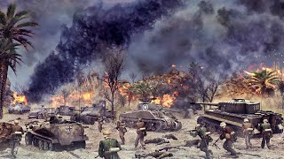 Battle of Kasserine Pass 1943  Gates of Hell North Africa [upl. by Anelat59]