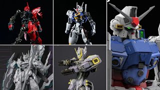 3rd Party Madness MG Gundam Physalis  MG Blade King Aerial [upl. by Smailliw]