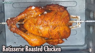 Roasted Rotisserie Chicken  How To Use Rotisserie Oven  My Kitchen My Dish [upl. by Meekyh168]