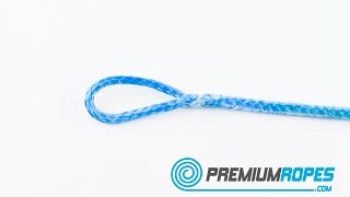 721 Lock splice in single braided Dyneema rope both ends free [upl. by Alek]