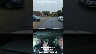 X4 DISASTER DRIVING TEST FAILS… fyp [upl. by Aekal414]