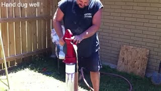 How to drill a shallow well by hand never be without water [upl. by Thun]