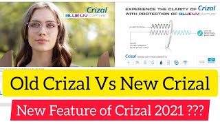 Old Crizal Lenses Vs New Crizal Blue UV Capture 2021  Special Crizal Glasses in 2021 [upl. by Shadow]