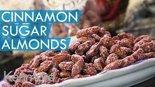 Cinnamon Sugar Coated Almonds Recipe Snack Ideas from Kenmore [upl. by Nnylamme905]