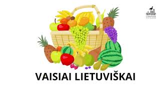 VAISIAI LIETUVIŠKAI [upl. by Malina]