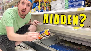 20 YEAR OLD HIDDEN POKEMON CARDS UNDER A TARGET SHELF Opening 84 [upl. by Nelyak993]