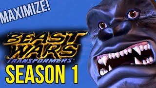 MAXIMIZE  Beast Wars Season 1 One Review  Retrospective  Bull Session [upl. by Esialb228]