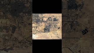 Satellite Image Timelapse New Cairo City Egypt [upl. by Auohp836]