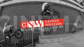 SIGNATURE SESSIONS  NATHAN WILLIAMS  CINEMA BMX [upl. by Sekofski130]