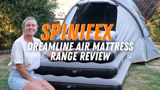 Spinifex Dreamline Air Mattress Range Review  Camping  Anaconda Stores [upl. by Aalst]