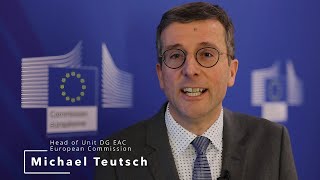 Erasmus Orchestra interviews  Michael Teutsch Head of Unit DG EAC European Commission [upl. by Sterne]