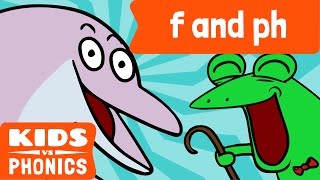 F and PH  Similar Sounds  Sounds Alike  How to Read  Made by Kids vs Phonics [upl. by Val]