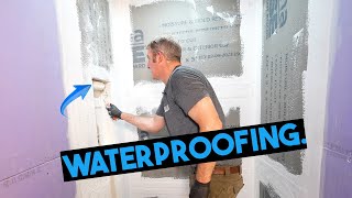 Foolproof Waterproofing for a Tile Shower  Liquid Membrane [upl. by Irrab]