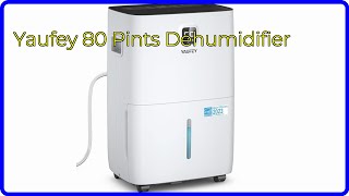 REVIEW 2024 Yaufey 80 Pints Dehumidifier ESSENTIAL details [upl. by Aidnahs287]