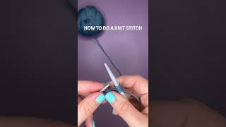 Quick amp Easy How to Knit Stitch  How to Knit Tutorial for Beginners knitting knit [upl. by Akcired]