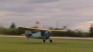 Flight of the Aeronca C3 quotBathtubquot [upl. by Yhtnomit]