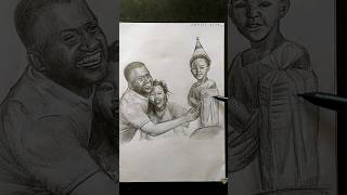 True happiness is an acceptance of life as its given to us❤️ Day 34 art drawing shorts viral [upl. by Erlene]