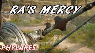 Assassins Creed Origins  Phylake Fight  Ras Mercy Legendary Duel Swords amp Ornamented Key [upl. by Tiny509]