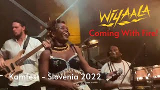 Wiyaala  Coming With Fire  Kamfest Slovenia 2022 [upl. by Aneelahs]