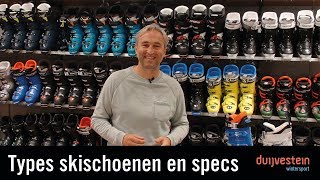 Duijvestein Academy  Types skischoenen en specificaties [upl. by Hillyer]