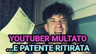 Youtuber Multato e Patente Ritirata  caloironix [upl. by Liahcim]