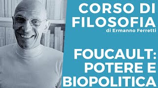 Foucault potere e biopolitica [upl. by Brandyn369]