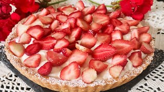 Crostata estiva con fragole [upl. by Assej]