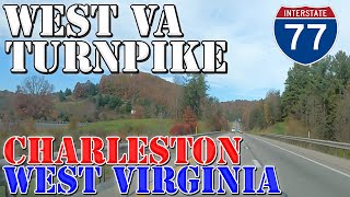 I77 North  West Virginia Turnpike FULL  Charleston  West Virginia  4K Highway Drive [upl. by Darsie]