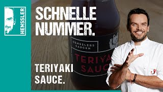 Schnelles Teriyaki SaucenRezept von Steffen Henssler [upl. by Kos45]