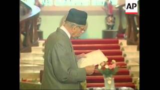 Koirala sworn in by king for fifth stint as PM [upl. by Cherye]