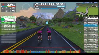 20241010  TTT WTRL Canadian Thanksgiving PreBurn Team Time Trial  on Mayan San Remo in Watopia [upl. by Acherman]