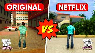 GTA Vice City Mobile Vs GTA Vice City Definitive Mobile 😱  MAJOR DIFFERENCES You Dont Know [upl. by Trebled]