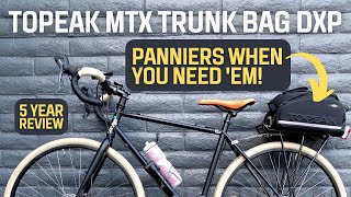 5 Year Review Topeak MTX Bicycle Trunk Bag DXP [upl. by Beniamino]