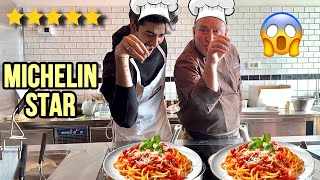 Making PASTA with a MICHELIN STAR CHEF IN ITALY 🇮🇹 [upl. by Alaet80]