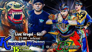 Live Seni JARANAN KENCONO WUNGU  GROGOL  GIRI  BANYUWANGI [upl. by Inoliel]