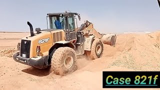 Case 821F Wheel Loader in Action  Heavy Equipment [upl. by Emyle]