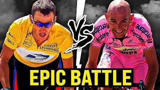 The ULTIMATE Battle │ Lance ARMSTRONG VS Marco PANTANI [upl. by Etnovad924]