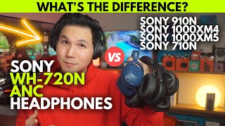 Sony WHCH720N Headphones Review amp Comparison with 1000xm4 xm5 xb910n [upl. by Eleon]